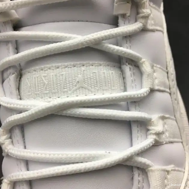 One Kick 11 Air Frost Heiress 897331-100 Low Jordan White 0605